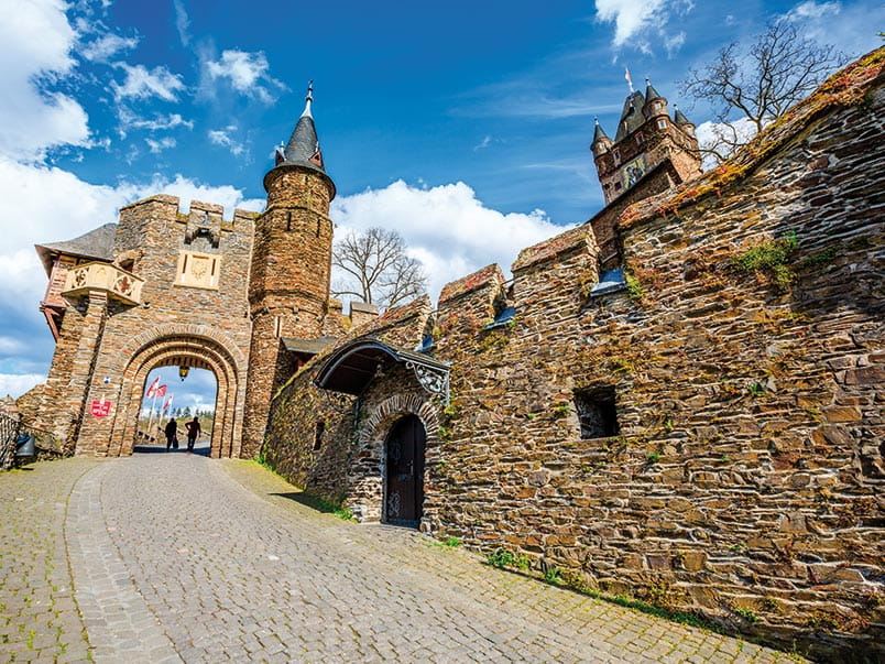 Reichsburg Castle in Cochem, Germany